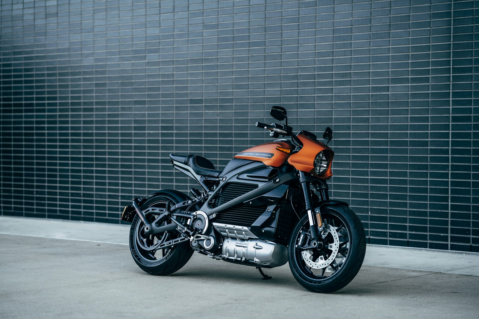Motorcycle ready for safe transport