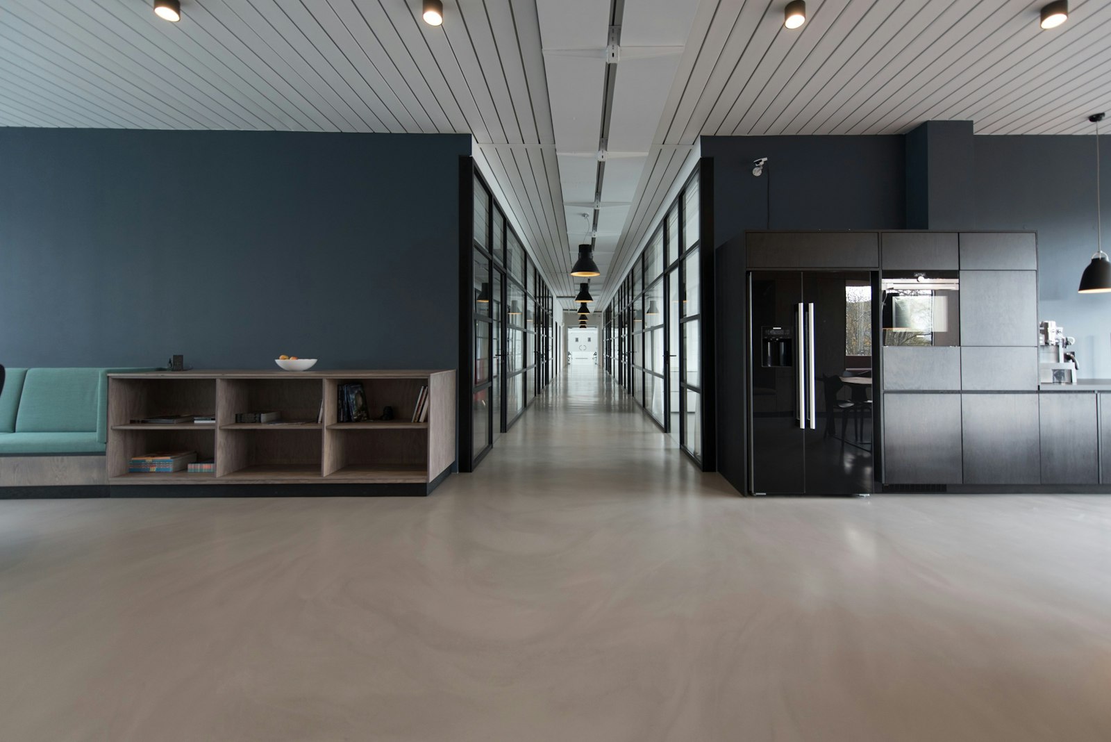 Modern office space relocation